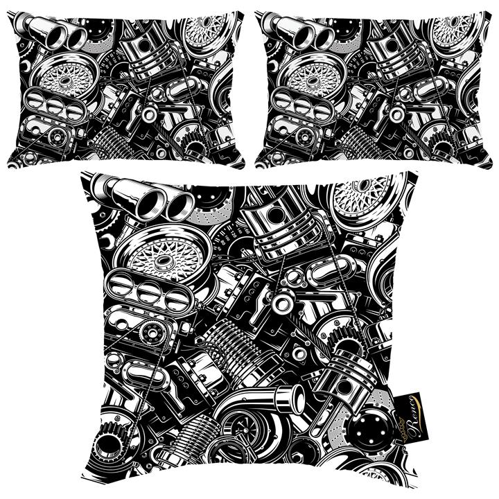 پشت گردنی صندلی خودرو رنس مدل RR9-20917 بسته 2 عددی به همراه کوسن